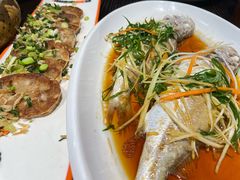 鼓汁蒸冰鲜海鱼-东江海鲜大排档·潮汕菜·砂锅粥
