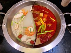台式鸳鸯锅底-吴记老锅底麻辣火锅(福州路店)