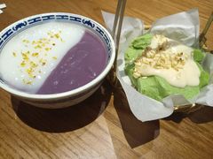 芋泥麻薯-李百蟹·江南蟹黄面·河景餐厅(夫子庙总店)