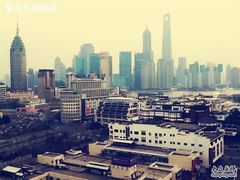 从行政楼看出去的风景哦·~~夜景还要好看-上海豫园万丽酒店·行政酒廊(河南南路店)