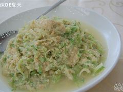 渔村小豆腐，很清美~~-海岛渔村大酒店(云霄路店)