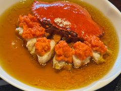 鸡油花雕蒸三门蟹-杭州西子湖四季酒店·金沙厅