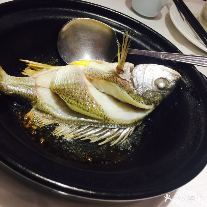 海月百味馆(沙井京基百纳广场店)油盐焗野生海立鱼图片