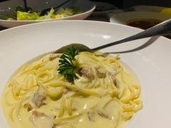 意式奶油培根意大利面-Cameo卡美奧意大利餐厅(碧云店)