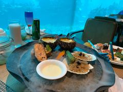 -海棠湾洲际-涛·海底餐厅·美人鱼·自助餐·海底隧道