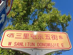 -三里屯东五街银杏大道