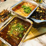 秋葵、鸭血。都比较入味！