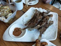 炸鱼-老虎滩船说·海胆水饺·大连海鲜(老虎滩店)