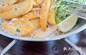 Salted Duck Egg Yolk Baked Potato Fries