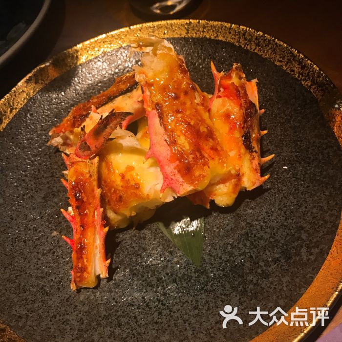 海胆酱烧长脚蟹