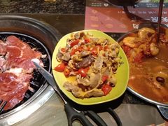 -大漠风烤肉火锅自助餐厅(鹰展店)
