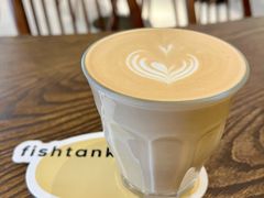 澳洲白咖&nbsp;Flat&nbsp;White-fishtank鱼缸咖啡(三山街店)
