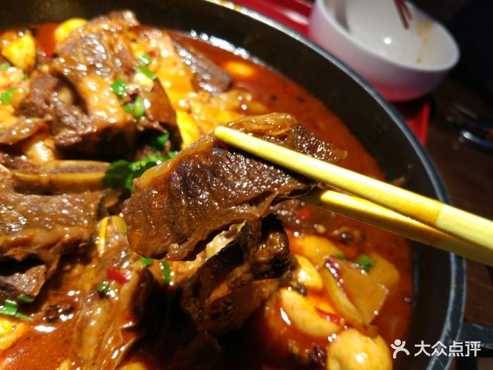 胖哥俩肉蟹煲(茂业店)牛排煲图片 - 第3张