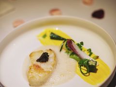 香煎法国鳕鱼番茄罗勒蛤蜊汁-The V泽惟·低温慢煮料理