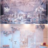 蓝粉色少女心婚礼现场[吐]