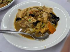 大白菜豆腐炖五花肉-正德楼果木烤鸭·渔家菜(东港店)