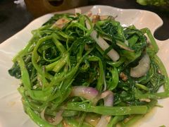 马拉盏炒通菜-大头虾越式风味餐厅(光明广场店)