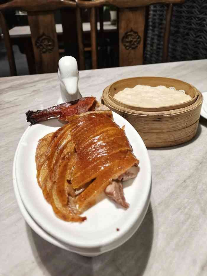 京庭御铺烤鸭(花果园店)-"火宅重修停业了一段时间,重新开业后去的,.