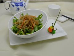 娃娃芹拌蛰皮-幸福绿洲美食广场