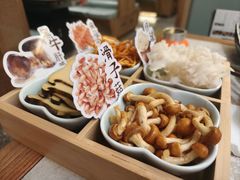 鲜菌荟萃六拼-鲜潭蒸汽石锅鱼(五道口购物中心店)