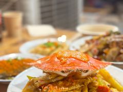 咸蛋黄炒蟹-夹夹大·蟹蟹大排档(财富又一城店)