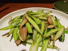 猪油渣炒菜心-金穗园·砂锅粥.醉鸡煲火锅(长寿路店)