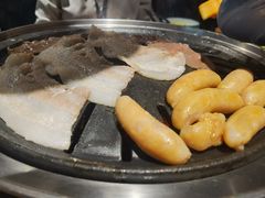 -明洞阿姨·韩式酱蟹烤肉·创意料理(三元桥店)