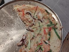海鲜葱饼-草家酱蟹炭火烤肉店(珲春南路一店)