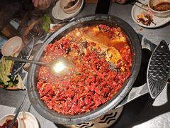 -探鱼·鲜青椒爽麻烤鱼(北京路天河城店)