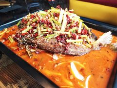 香辣烤鱼-嵇大厨好灶头农家菜