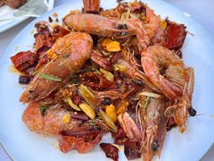 香辣虾-来之顺海鲜菜馆·青岛菜·始于1993(栈桥店)