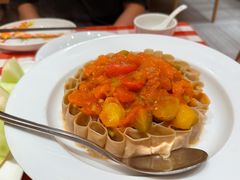 五种番茄浇汁莜面-西贝(上海中心店)