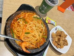 海鲜石板乌冬面-正一味石锅拌饭(望京新世界店)