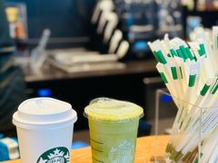 燕麦热拿铁-星巴克(大宁店)