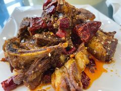 烤羊排-老白驼退骨特色美食