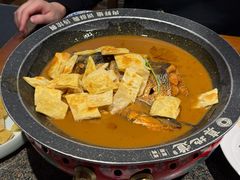 招牌鱼头泡饼-真地道京味府·鲜橙烤鸭·北京菜(朝外大街东大桥店)