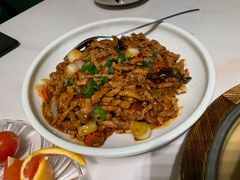 鱼香锅巴肉丝-刘胖子家常菜·蹄花焖藕(富安街店)