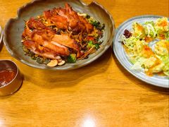 烤杂菇鸡腿排杂粮碗-青麦家·融合餐厅(江岛智立方店)