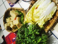 茼蒿-喜悦小串丹东小黄牛海鲜烧烤大排档(民主广场店)