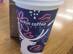 圣诞烤布丁拿铁-瑞幸咖啡(深业中心大厦店)