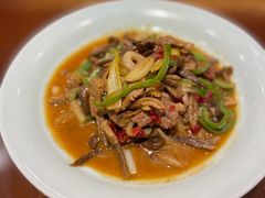 巴音草原菇炒肉-新疆巴州金丝特餐厅(大钟寺店)