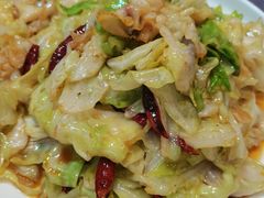 甘蓝爆螺片-韩记海鲜饺子旗舰店(红海新区店)