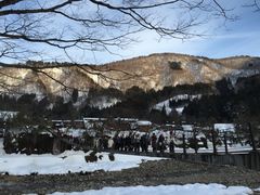 吊桥-白川乡与五箇山的合掌构造村落