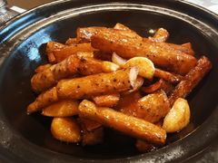 蒜仔烧山药-三义和酒楼(广渠门店)