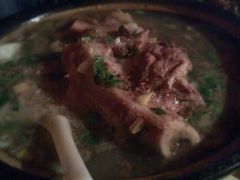 大骨汤-二红烧烤排骨串(麦岛店)