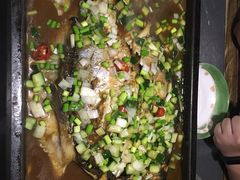 -探鱼·鲜青椒爽麻烤鱼(中天广场店)