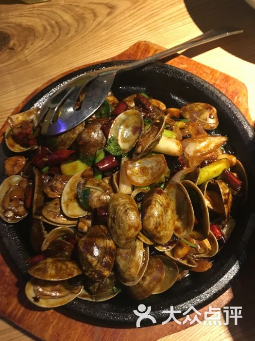 旺池川菜(西直门店)特石锅花甲图片 - 第3张