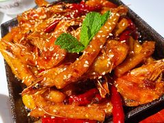 铁板香辣虾-撒椒·四川江湖菜(西单大悦城店)