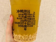 甜醅子绿茶-放哈·甜醅子奶茶创造者(正宁路店)