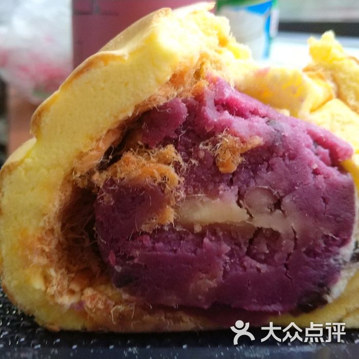 栗记麦香坊紫薯虎皮卷图片-北京面包甜点-大众点评网